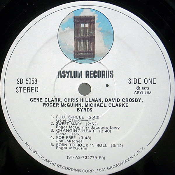 BYRDS / Same (LP) / Asylum | WAXPEND RECORDS