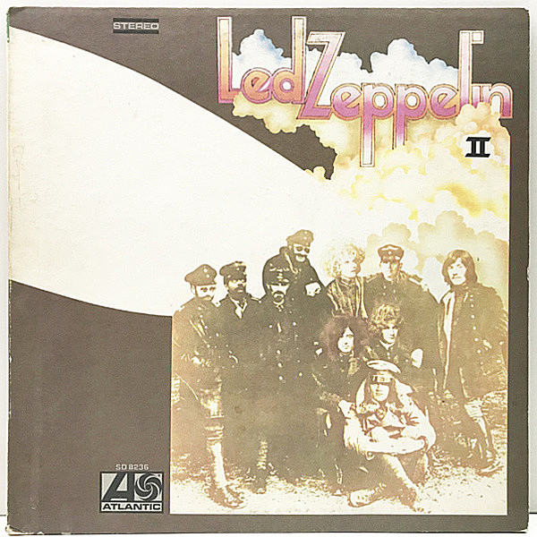 レコードメイン画像：激レア!入手難!【RL刻印】US 完全オリジナル LED ZEPPELIN II ('69 Atlantic SD 8236) ラウドカット BOB LUDWIG 轟音 生々しい音質です！