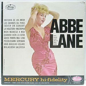 レコード画像：ABBE LANE / Abbe Lane With Xavier Cugat And His Orchestra