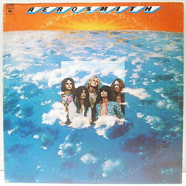 レコードメイン画像：入手難!! 初版オンリー ''DIG'' misprint 誤植仕様 US完全オリジナル AEROSMITH Same／1st ('73 Columbia) 更に珍しい溝あり 良好品!!