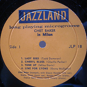 ジャズレコードセット　Chet Baker in Milan etc. Amazon.co.jp: イン・ミラノ: ミュージック