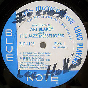 ART BLAKEY / JAZZ MESSENGERS / Indestructible (LP) / Blue
