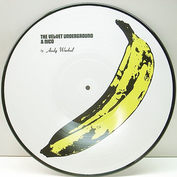 レコードメイン画像：限定・ピクチャー (Ltd. Picture Vinyl) VELVET UNDERGROUND & NICO Same／1st デビュー Andy Warhol Art!! Lou Reed, John Cale ほか