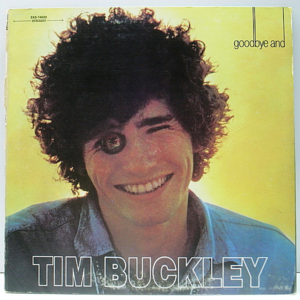 レコードメイン画像：良好!! ビッグE 赤ラベル TIM BUCKLEY Goodbye And Hello (Elektra) ティム・バックリー LP 米SSW サイケ・アシッド・フォーク