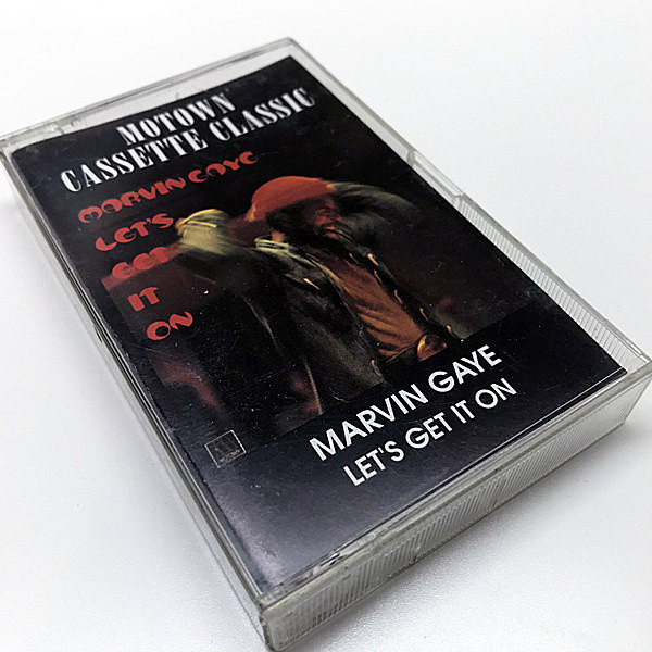 レコードメイン画像：CASSETTE TAPE／テープ MARVIN GAYE Let's Get It On (Motown) ニューソウル名作 サンプリング ED TOWNSEND