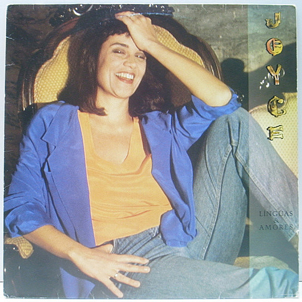 レコードメイン画像：'91年 稀少アナログ!! ブラジル・オリジナル JOYCE Linguas & Amores (Verve) Taxi Driver 収録 ジョイス LP