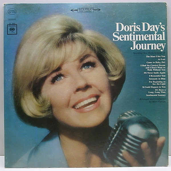 レコードメイン画像：良盤!! 2eye USオリジ DORIS DAY Sentimental Journey / 人気作!