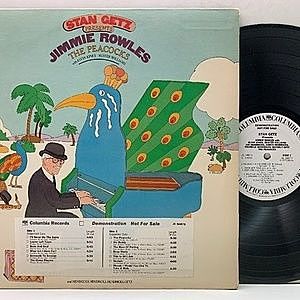 レコード画像：JIMMIE ROWLES / STAN GETZ / The Peacocks