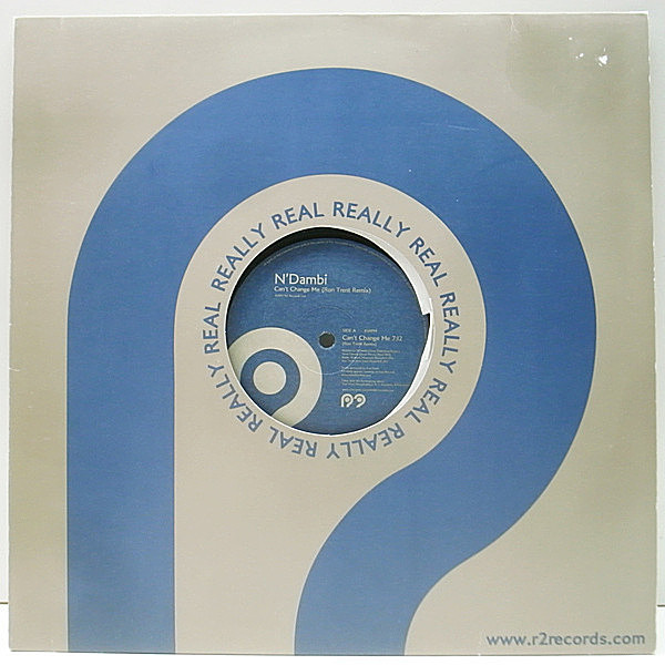 レコードメイン画像：美品!! UK 12インチ N'DAMBI Can't Change Me ('07 R2) Ron Trent Remix インスト・ヴァージョン 収録 レア 45RPM. ハウス・リミックス