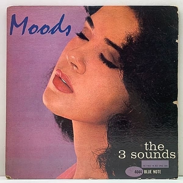 レコードメイン画像：レア!! USオリジナル MONO 47WEST63rd. 深溝 3 THREE SOUNDS Moods (Blue Note BLP 4044) RVG刻印 耳[Ear] DG モノラル