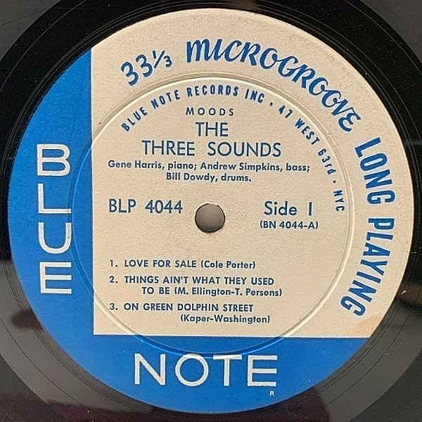 #3579【希少な名盤】Moods the 3 sounds BLP 4044 THREE SOUNDS / Moods (LP) / Blue Note | WAXPEND RECORDS
