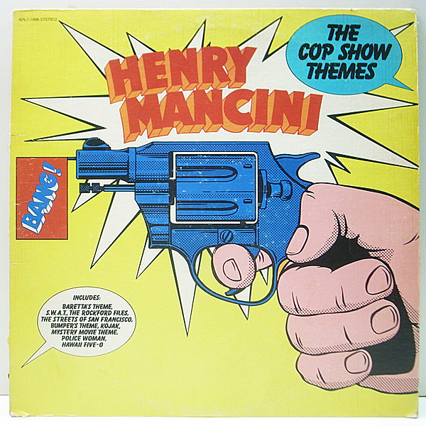 レコードメイン画像：【ドラムブレイク／ジャズ・ファンク】USオリジナル HENRY MANCINI The Cop Show Themes ('76 RCA) ヘンリー・マンシーニ LP