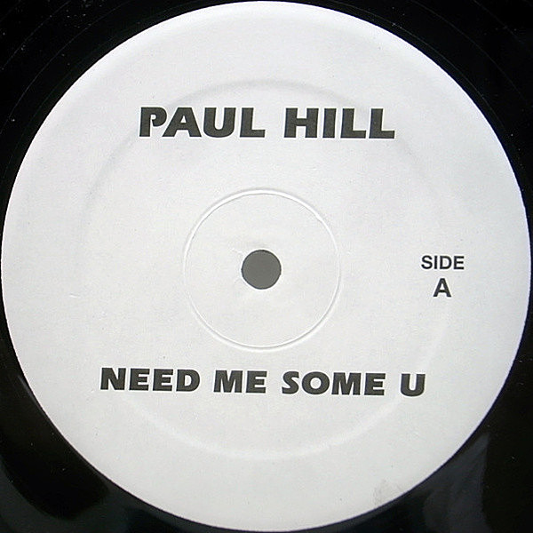 レコードメイン画像：美盤!! US 12インチ PAUL HILL / Need Me Some U, NIKKI-O / Music (Mahogani Music) KDJ デトロイト ヴォーカル・ハウス 45RPM.