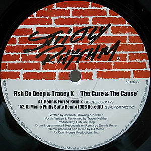 レコード画像：FISH GO DEEP / TRACEY K / The Cure & The Cause