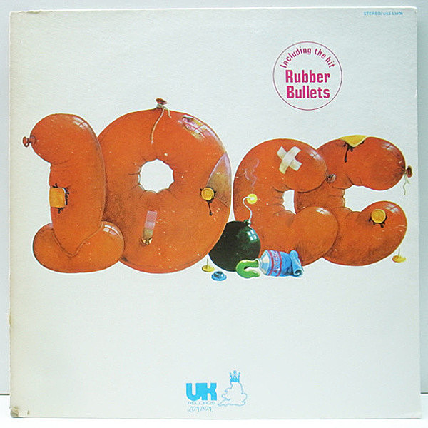 レコードメイン画像：美盤!! STERLING刻印 水色ラベル USオリジナル 10CC Same／1st. デビュー・アルバム ('73 UK) サイケ・ポップ・ロック SAMPLING