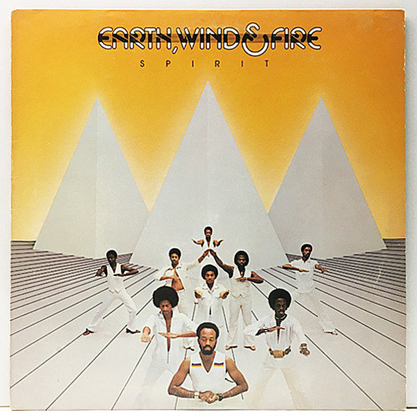 レコードメイン画像：USオリジナル EARTH WIND & FIRE Spirit ('76 Columbia) 専用インナー付属 Lp 魂 スピリット NAS Live Now サンプリング ネタ Getaway ほか