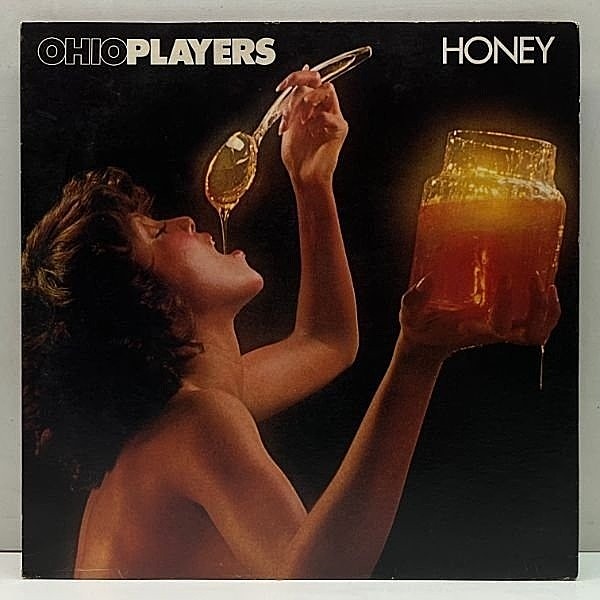 レコードメイン画像：【Cut無し】USオリジナル OHIO PLAYERS Honey ('75 Mercury) オハイオ・プレイヤーズ 代表作 Sweet Sticky Thing サンプリング Sexyジャケ
