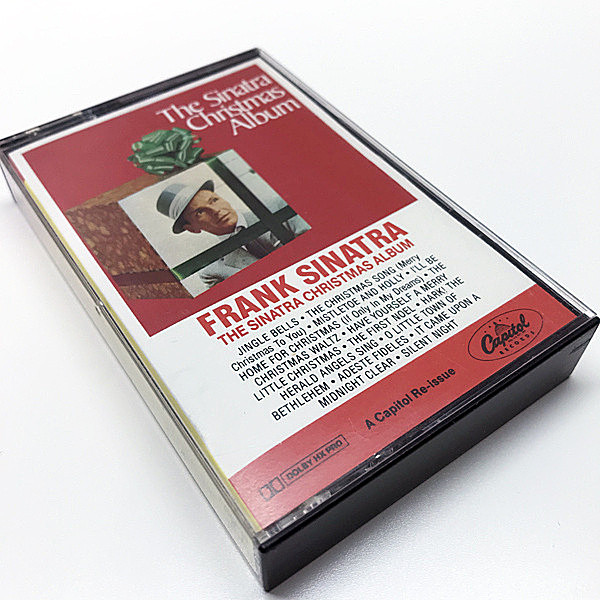 レコードメイン画像：CASSETTE TAPE／テープ FRANK SINATRA he Sinatra Christmas Album ('89 Capitol) フランク・シナトラによるクリスマス・アルバム