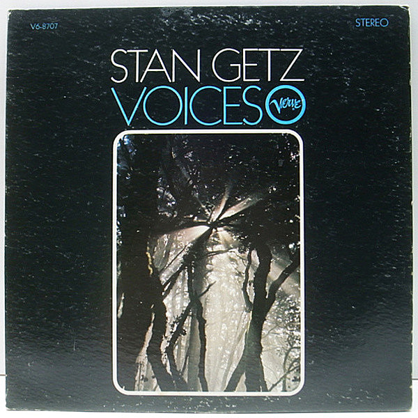 レコードメイン画像：良盤!! VANGELDER刻印 USオリジナル STAN GETZ Voices ('67 Verve) Hank Jones, Herbie Hancock, Jim Hall, Ron Carter 豪華メンバーも魅力