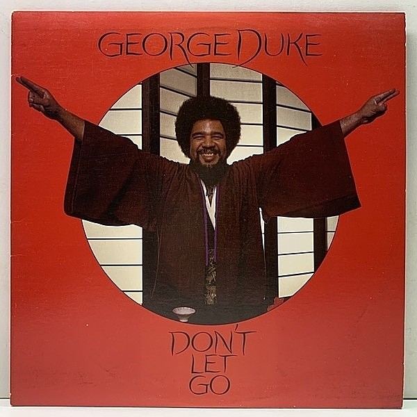 レコードメイン画像：【SCARFACEネタ】Cut無し!良好! USオリジナル GEORGE DUKE Don't Let Go ('78 Epic) ジョージ・デューク／ドント・レット・ゴー LP