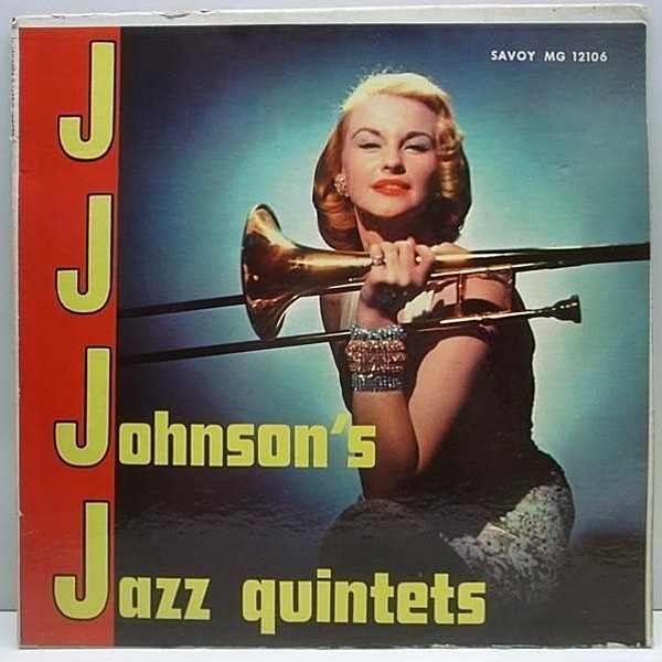 レコードメイン画像：Savoy 赤ラベ Orig / J.J. JOHNSON JAZZ QUINTETS sonny rollins