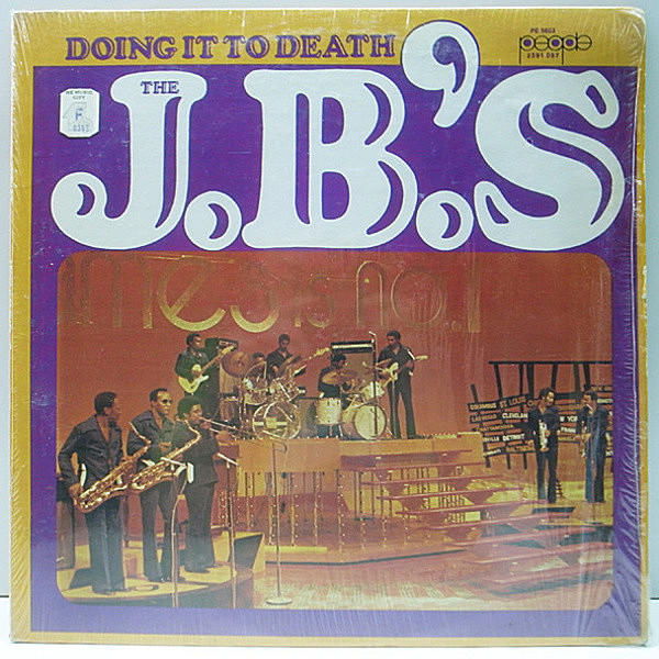 レコードメイン画像：CYPRESS HILLネタ w./Shrink STERLING刻印 USオリジナル J.B.'S Doing It To Death ('73 People) More Peas, La Di Da La Di Day ほか