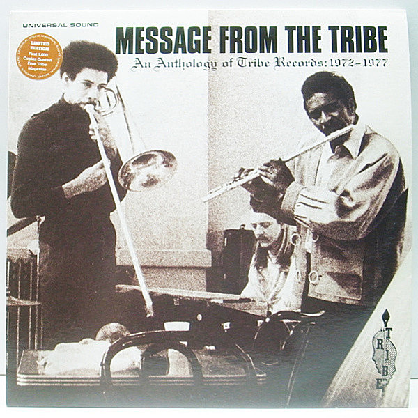 レコードメイン画像：【LTD.マガジン付き】美品 Message From The Tribe (An Anthology Of Tribe Records: 1972-1976) Doug Hammond, Phil Ranelin ほか