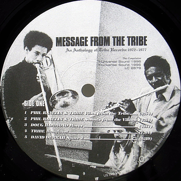 VARIOUS / Message From The Tribe (An Anthology Of Tribe Records