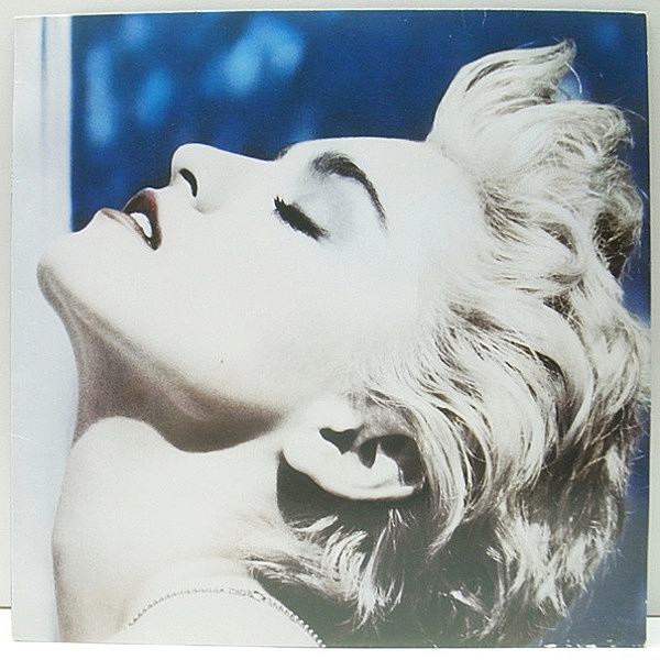 レコードメイン画像：良品!! アナログ MADONNA True Blue マドンナ／トゥルー・ブルー ('86 Sire) La Isla Bonita ほか 国内 JAPAN LP 解説付き