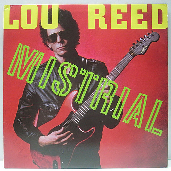 レコードメイン画像：美品 USオリジナル LOU REED Mistrial ('86 RCA Victor) ルー・リード LP 異質なクロスオーヴァー ''The Original Wrapper'' ほか