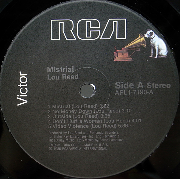 Lou Reed ルー・リード LP レコード USオリジナル LOU REED / Liquid Air (LP) / Excitable | WAXPEND RECORDS