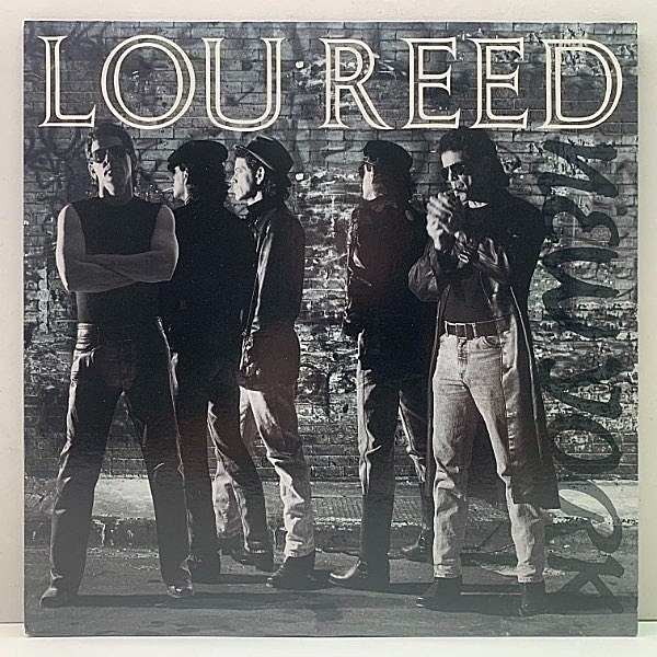 レコードメイン画像：極美品!! '89年 LP 稀少アナログ USオリジナル LOU REED New York (Sire) John Cale, Maureen Ann Tuckerも参加した80年代のベストワーク