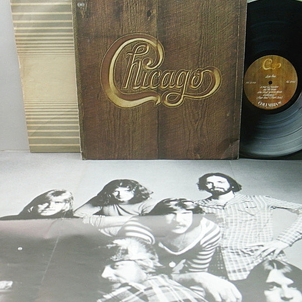 レコードメイン画像：特大ポスター付き・良好品!! 初版 KC規格 USオリジナル CHICAGO V ('72 Columbia) 名曲 SATURDAY IN THE PARK ほか LP アナログ