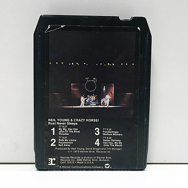 レコードメイン画像：8 TRACK TAPE／8トラック テープ NEIL YOUNG CRAZY HORSE Rust Never Sleeps ('79 Reprise) ニール・ヤング クレイジー・ホース