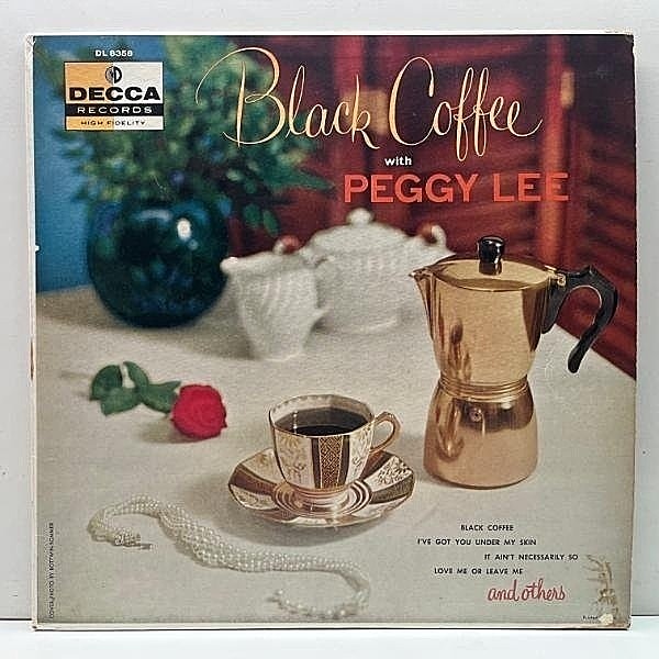 Peggy Lee / Black Coffee 10インチ盤 Decca PEGGY LEE / Black Coffee (10) / Decca | WAXPEND RECORDS