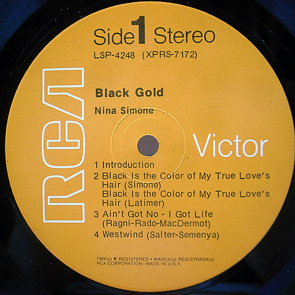 NINA SIMONE / Black Gold (LP) / RCA Victor | WAXPEND RECORDS