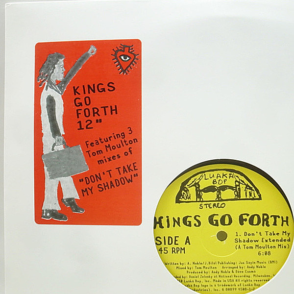 レコードメイン画像：【哀愁モダンディスコ】12インチ KINGS GO FORTH Don't Take My Shadow ／ TOM MOULTON mix 収録盤 45rpm.