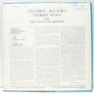 SHIRLEY SCOTT / LATIN JAZZ QUINTET / Mucho, Mucho (LP