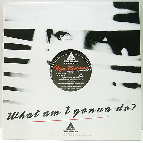 レコードメイン画像：【NU DISCO 極上 edit】ILIJA RUDMAN WHAT AM I GONNA DO?／TAFURI What Am I Gonna Do About Your Love 80's ディスコ