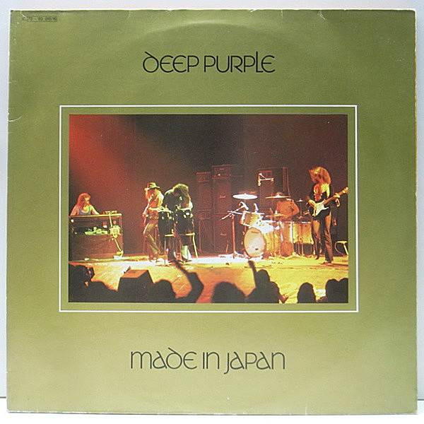 レコードメイン画像：極美盤!! GERMANY 独 オリジナル DEEP PURPLE Made In Japan ('72 Purple) ディープ・パープル 初来日の実況ライヴ録音 ドイツ 2LP