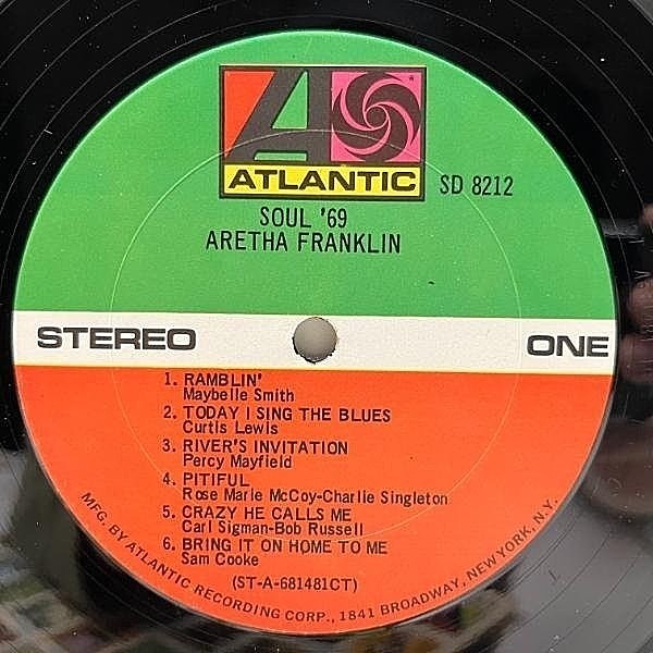 ARETHA FRANKLIN / Soul '69 (LP) / Atlantic | WAXPEND RECORDS