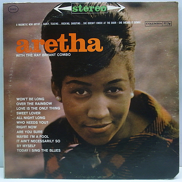 レコードメイン画像：記念すべき1ST DEBUT 名盤!! ARETHA FRANKLIN / 2eye 初期 美盤!