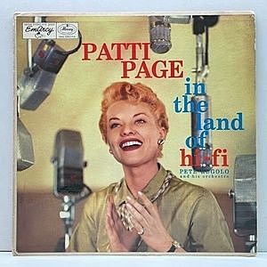 レコード画像：PATTI PAGE / In The Land Of Hi-Fi