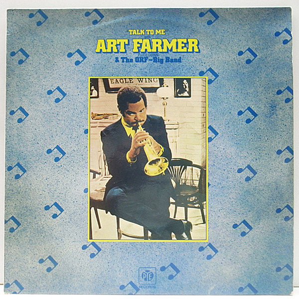 レコードメイン画像：美品 UKオリジナル ART FARMER & THE ORF BIG BAND Talk To Me ('75 Pye) ソウルジャズ～ジャズファンク～サイケポップまで多彩な好盤