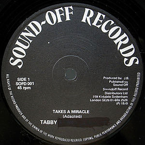 レコード画像：TABBY / PRINCE LAMONT / CRUCIAL / Takes A Miracle / Them I Want