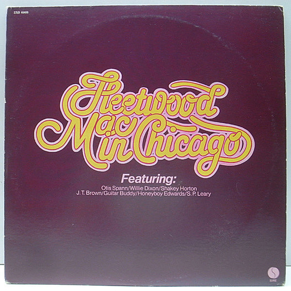 レコードメイン画像：極美盤!! US 2LP 全面 STERLING刻印あり『Fleetwood Mac In Chicago』OTIS SPANN, WILLIE DIXON, SHAKEY HORTON, BUDDY GUY ほか