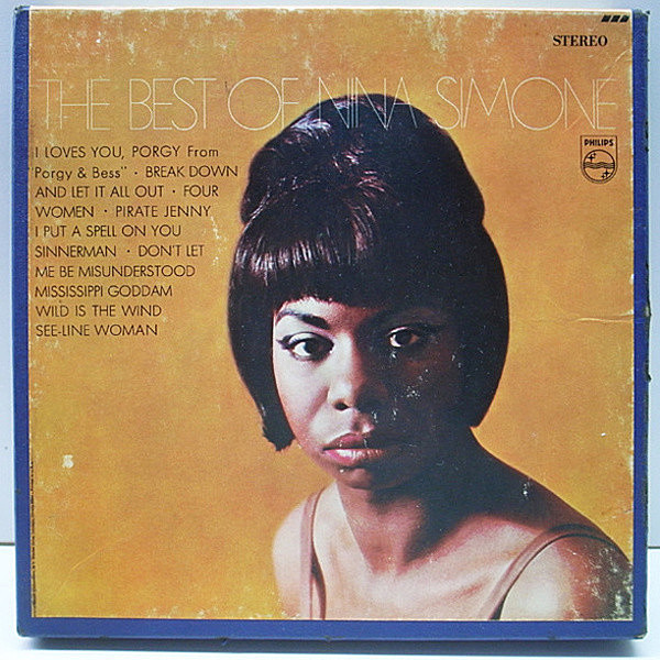 レコードメイン画像：【希少リール・テープ】US Ampex製 NINA SIMONE The Best Of ～ ('69 Philips) Reel To Reel ニーナ・シモン I Loves You Porgy ほか