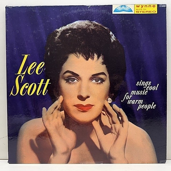 レコードメイン画像：【w/Tony Luis Quintet】USオリジナル 深溝 LEE SCOTT Cool Music For Warm People ('59 Wynne) リー・スコット LP マイナー 珍盤