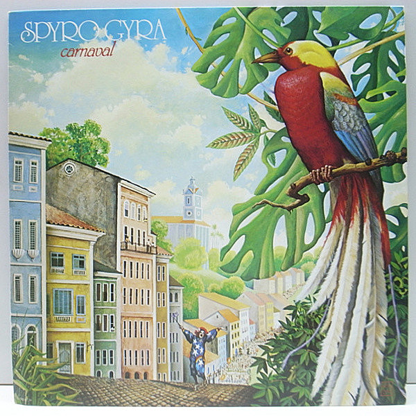 レコードメイン画像：美品!! SPYRO GYRA Carnaval ('80 MCA) 国内 専用インサート 解説付き スパイロ・ジャイラ ジャズ・フュージョン Dizzy, Awakening ほか