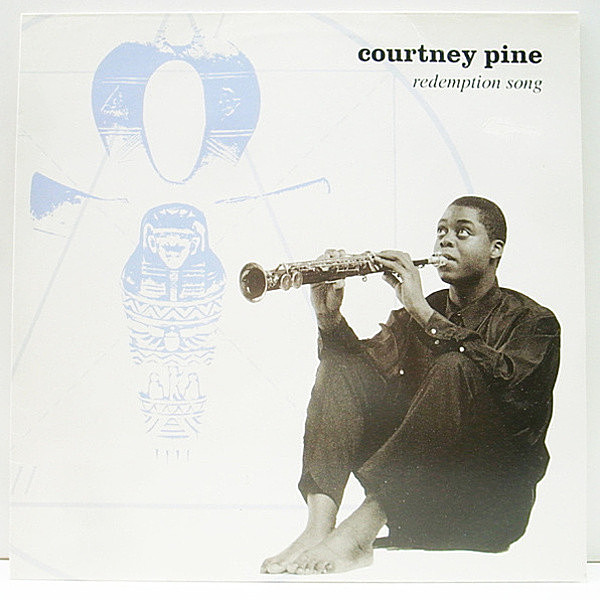 レコードメイン画像：美盤!! 12'' UKオリジナル COURTNEY PINE Redemption Song ('92 Island) BOB MARLEY 名曲カヴァー feat. Mica Paris ほか